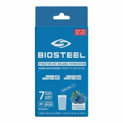 BIOSTEEL HYDRATION SPORTS DRINK MIX 7 COUNT BOX - BLUE RASPBERRY