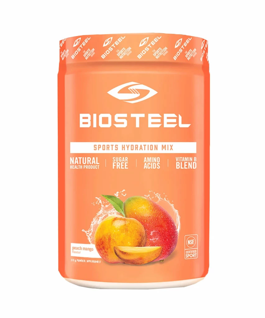 BIOSTEEL NATURAL HIGH PERFORMANCE SPORTS DRINK - PEACH MANGO 315g