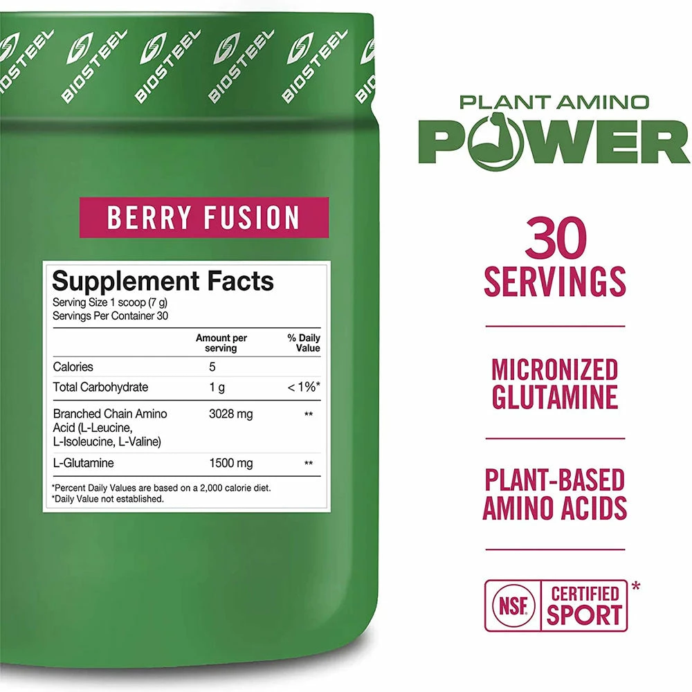 BIOSTEEL PLANT AMINO POWER - BERRY FUSION - Image 2