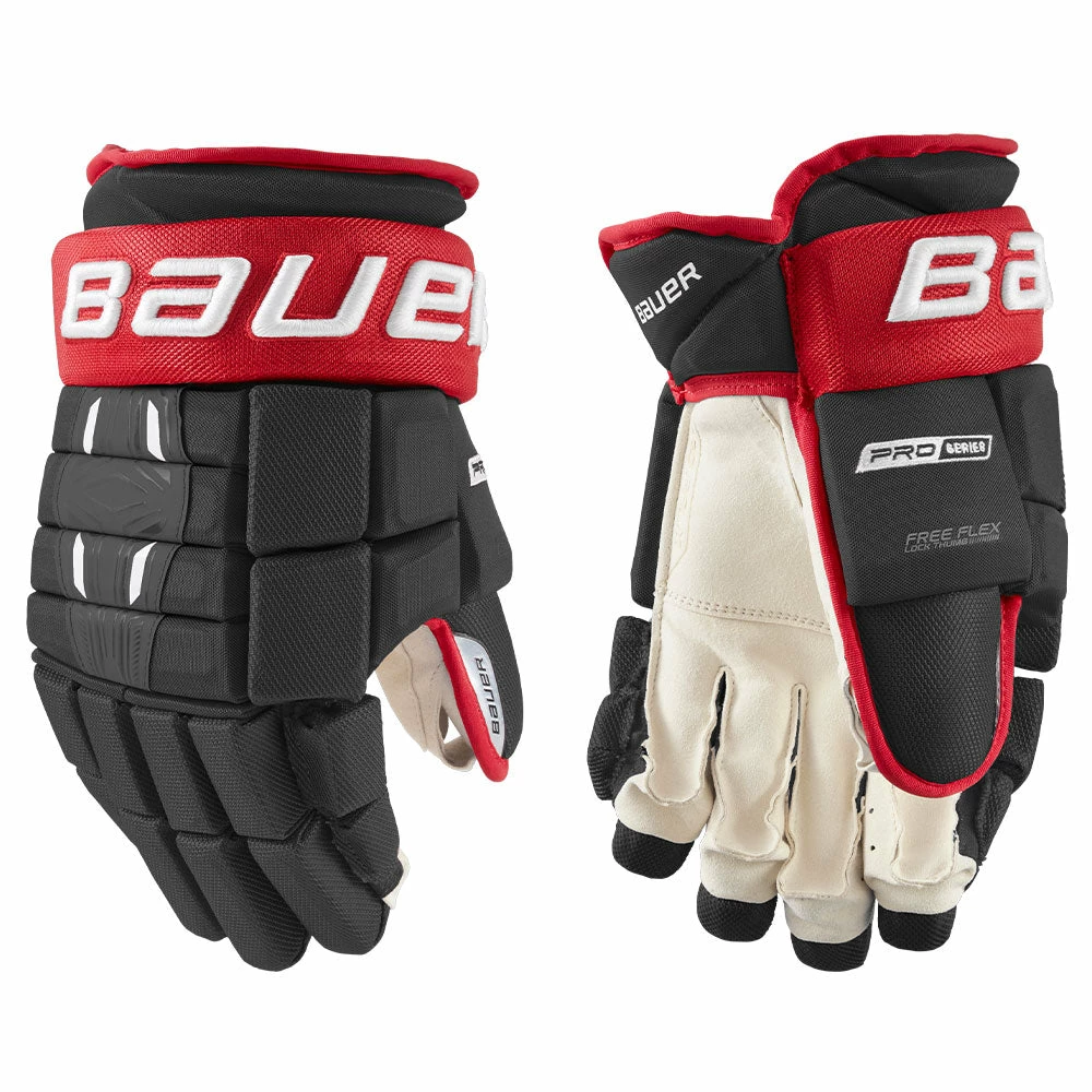 BAUER BAUER PRO SERIES INTERMEDIATE HOCKEY GLOVES - Image 2