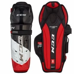 CCM JETSPEED FT4 JUNIOR HOCKEY SHIN PADS