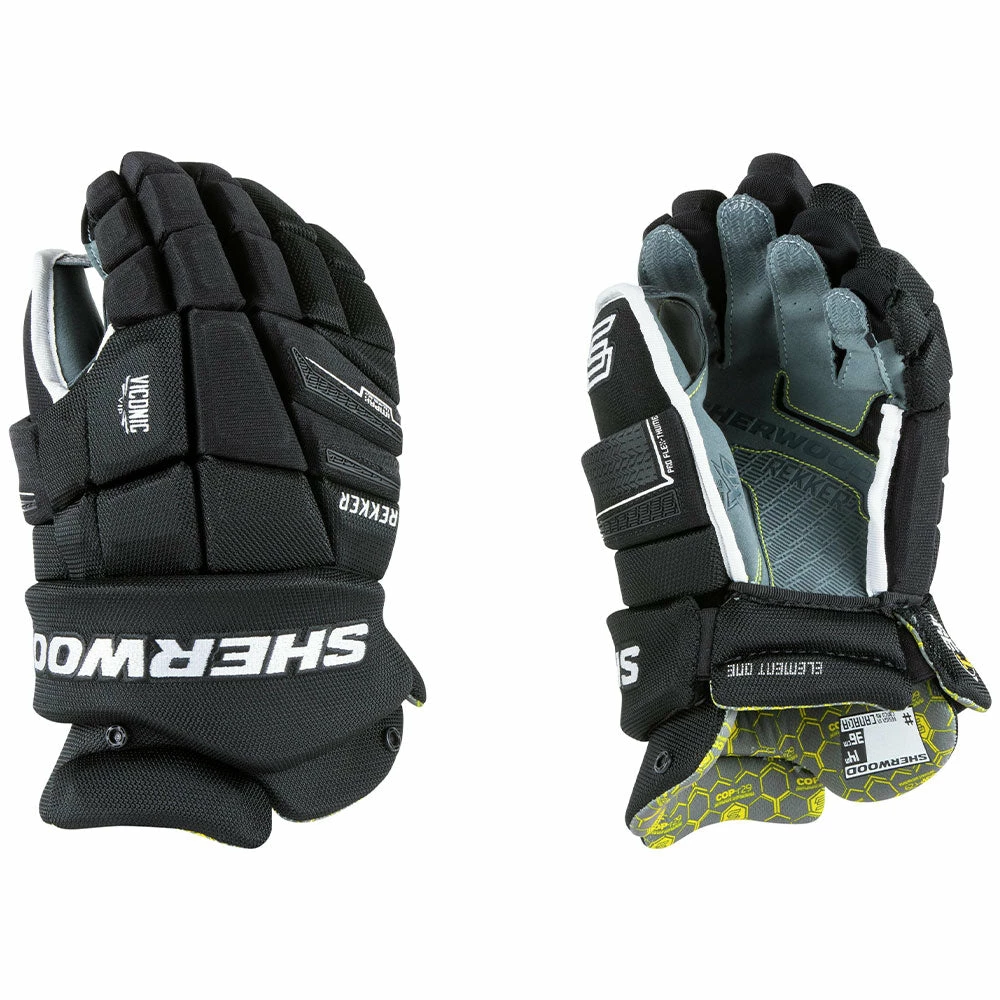 SHERWOOD REKKER ELEMENT ONE JUNIOR HOCKEY GLOVES
