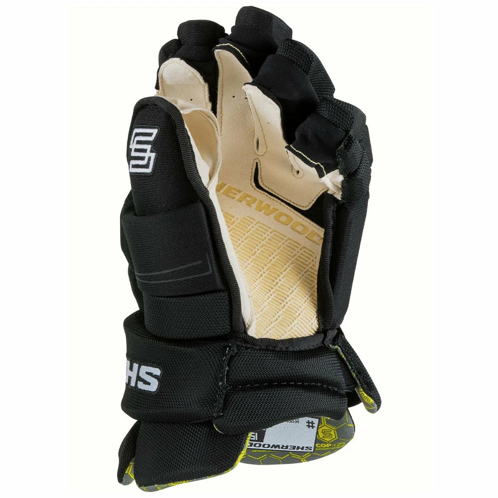 SHERWOOD REKKER ELEMENT PRO SENIOR HOCKEY GLOVES - Image 3